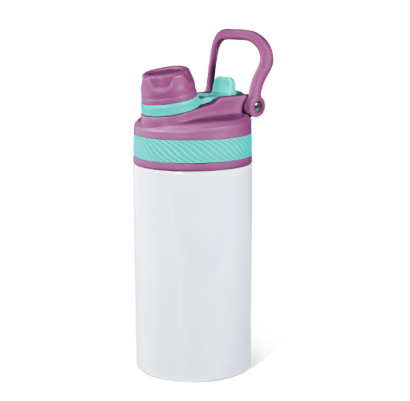Termo infantil - (003) 12oz Morado/Aqua